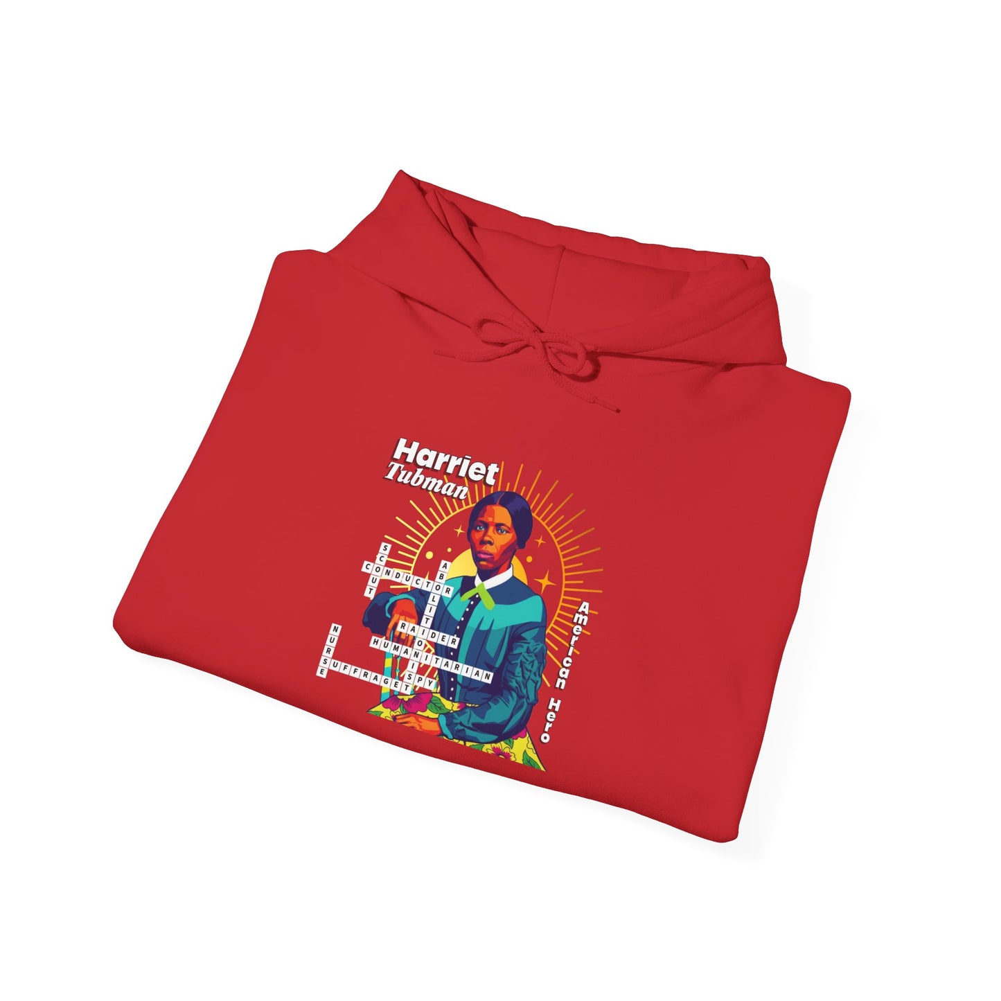 Harriet Tubman Portrait Hoodie — Inspirational Historical Figure Graphic Sweatshirt