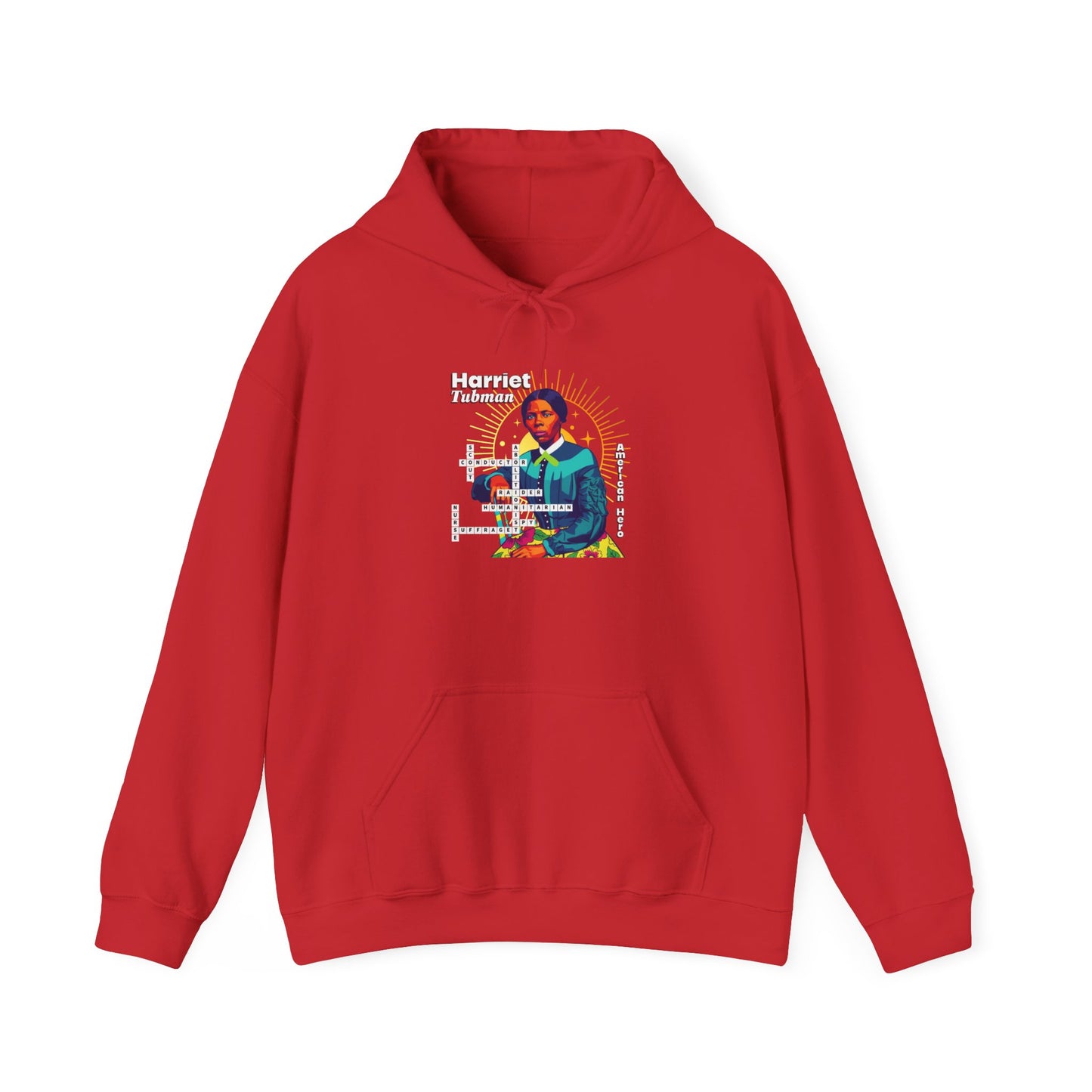 Harriet Tubman Portrait Hoodie — Inspirational Historical Figure Graphic Sweatshirt