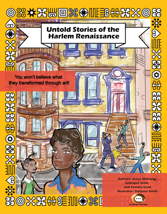 Untold Stories of the Harlem Renaissance - Black History Heroes Activity and Coloring Book